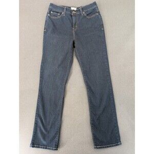 Levi’s 512 Perfectly Slimming Straight Jeans Women’s 10 Medium Dark Wash